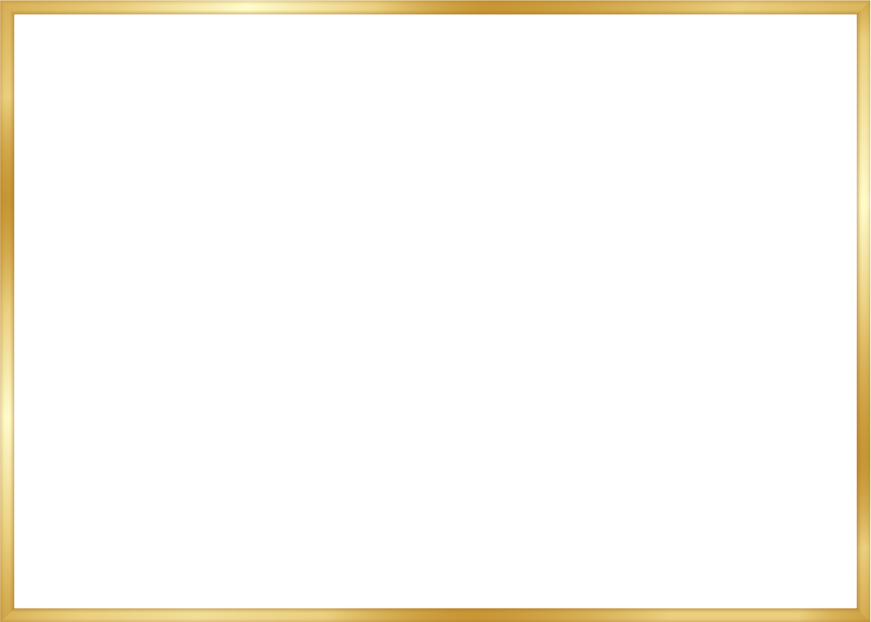 Gold rectangle border